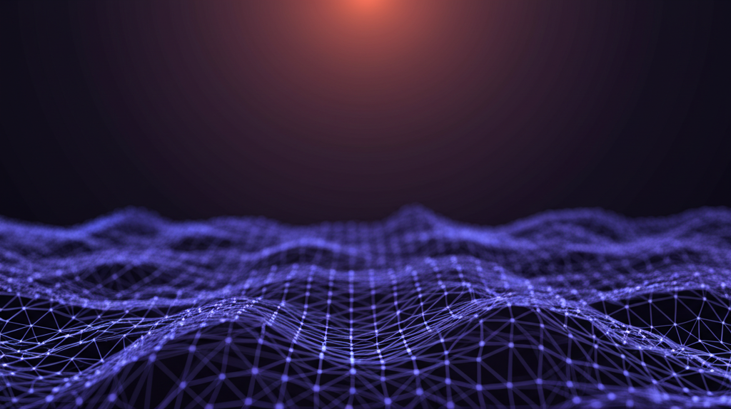 Blockchain Network Background